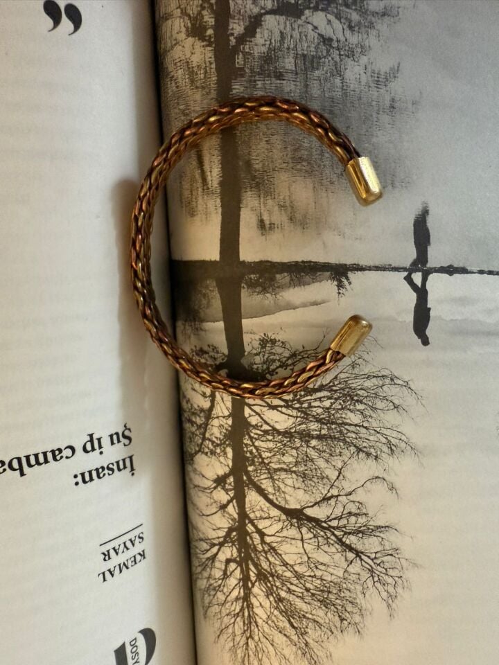 El Yapımı Bakır Bileklik