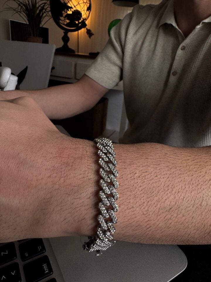 Zirkon Taşlı Bileklik