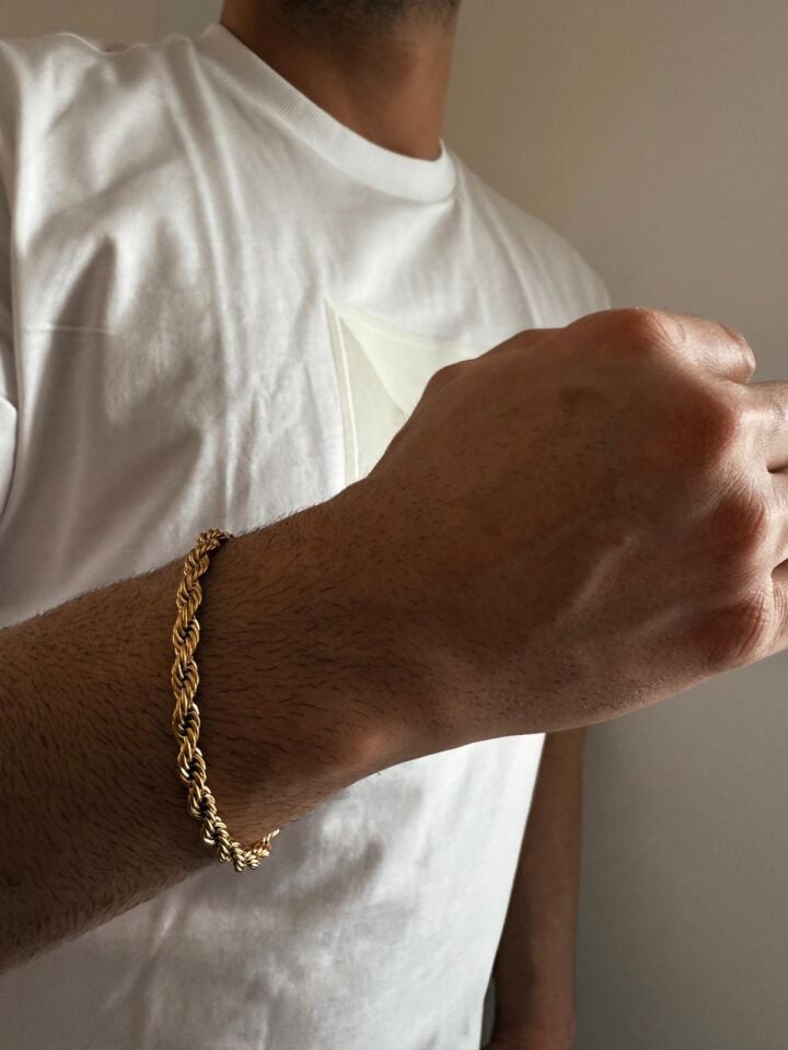 Hasır Örgü Bileklik